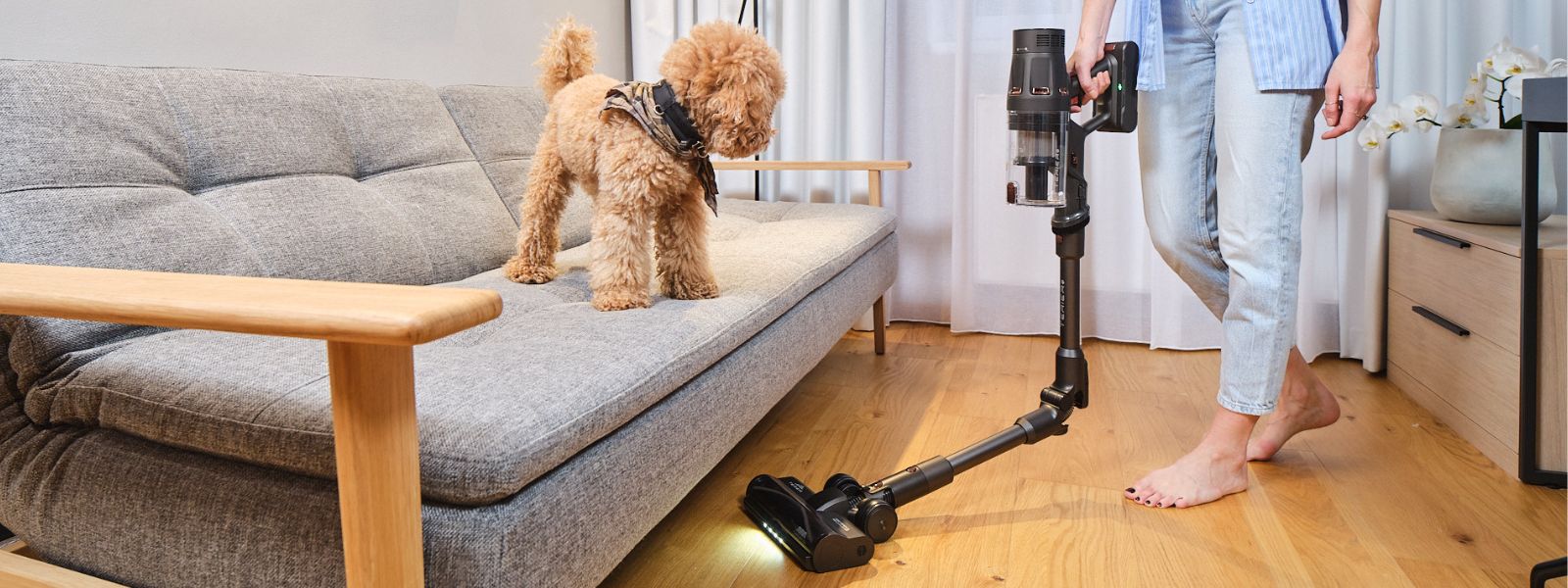 Máme novinku: Nejvýkonnější tyčový vysavač ETA Terier s extra příslušenstvím je tu!